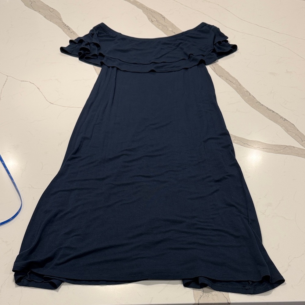 American Eagle Outfitters Navy Midi Dress